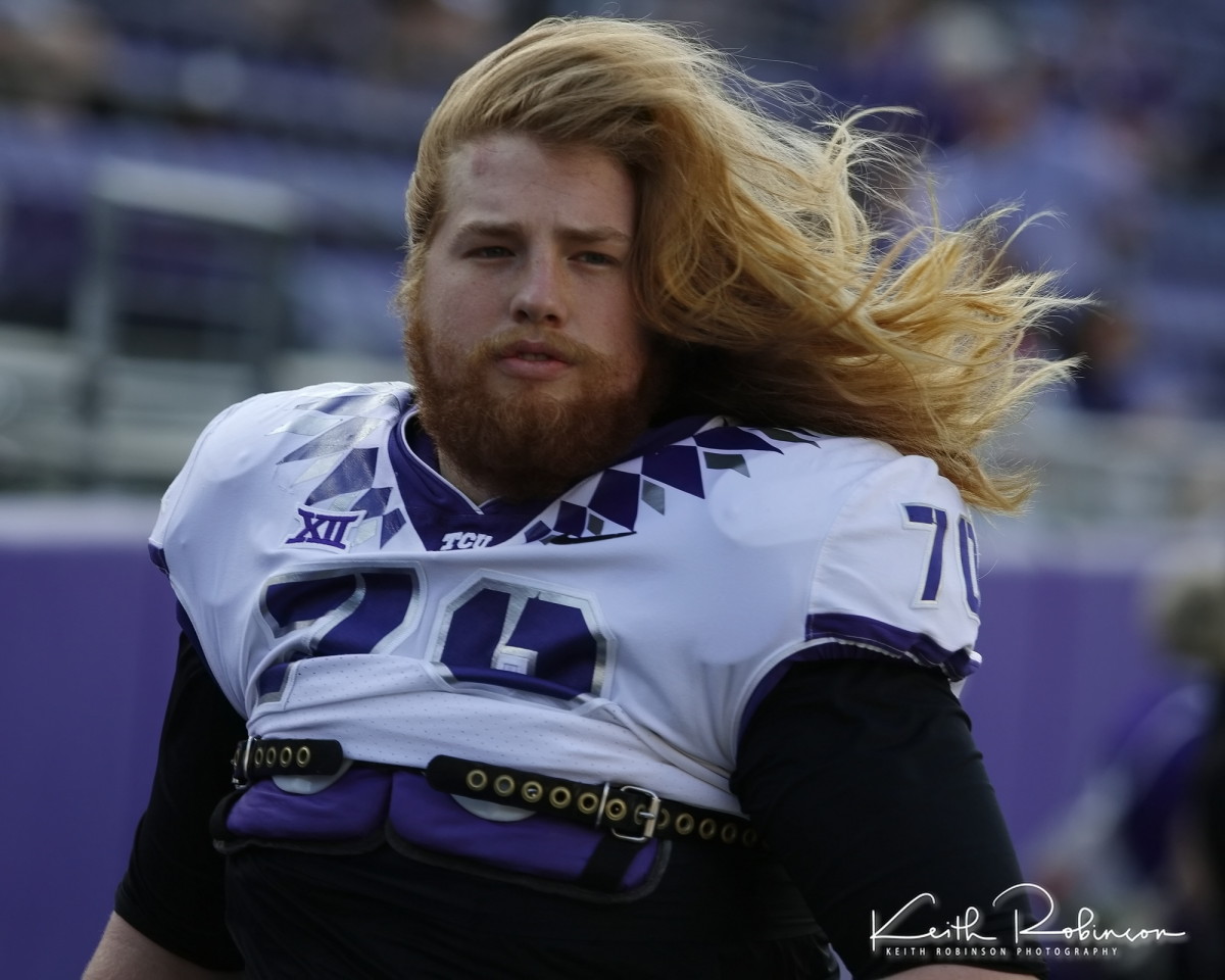 TCU Spring Football Game #70 Kris Dike